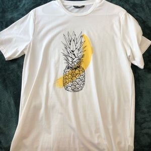 White Pineapple T-Shirt